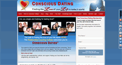 Desktop Screenshot of consciousdating.com